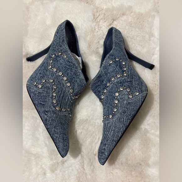 Jeffrey Campbell Shoes - Jeffrey Campbell Ride-Em western pointed toe Mule